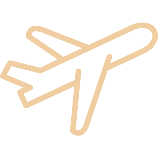 airplane-gold